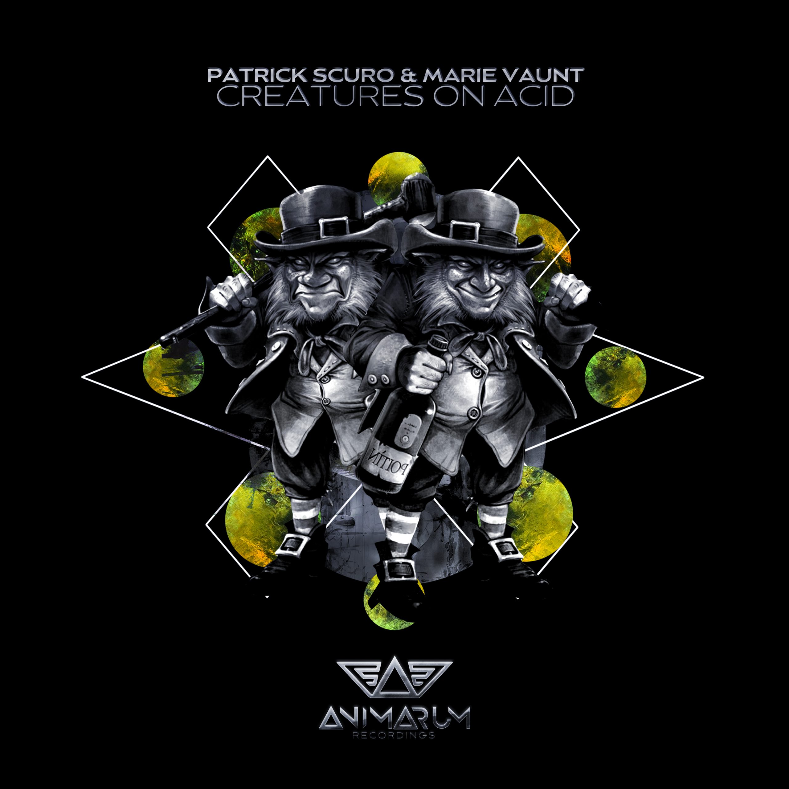 Patrick Scuro New Release Creatures on Acid Artwork
