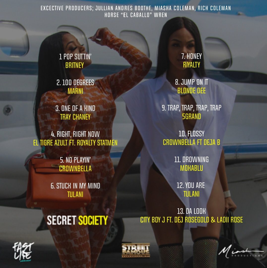 Secret Society soundtrack back cover 1