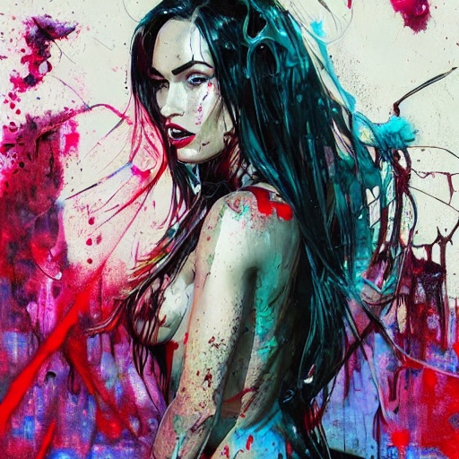 Megan Fox artwork by edmolovestyle